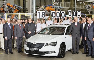 Nuevo hito para Skoda: 18 millones de coches producidos!!!