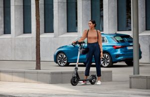 Audi electric KICK Scooter. Para la movilidad en la ciudad