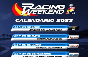 El Racing Weekend tendrá 6 citas en 2023