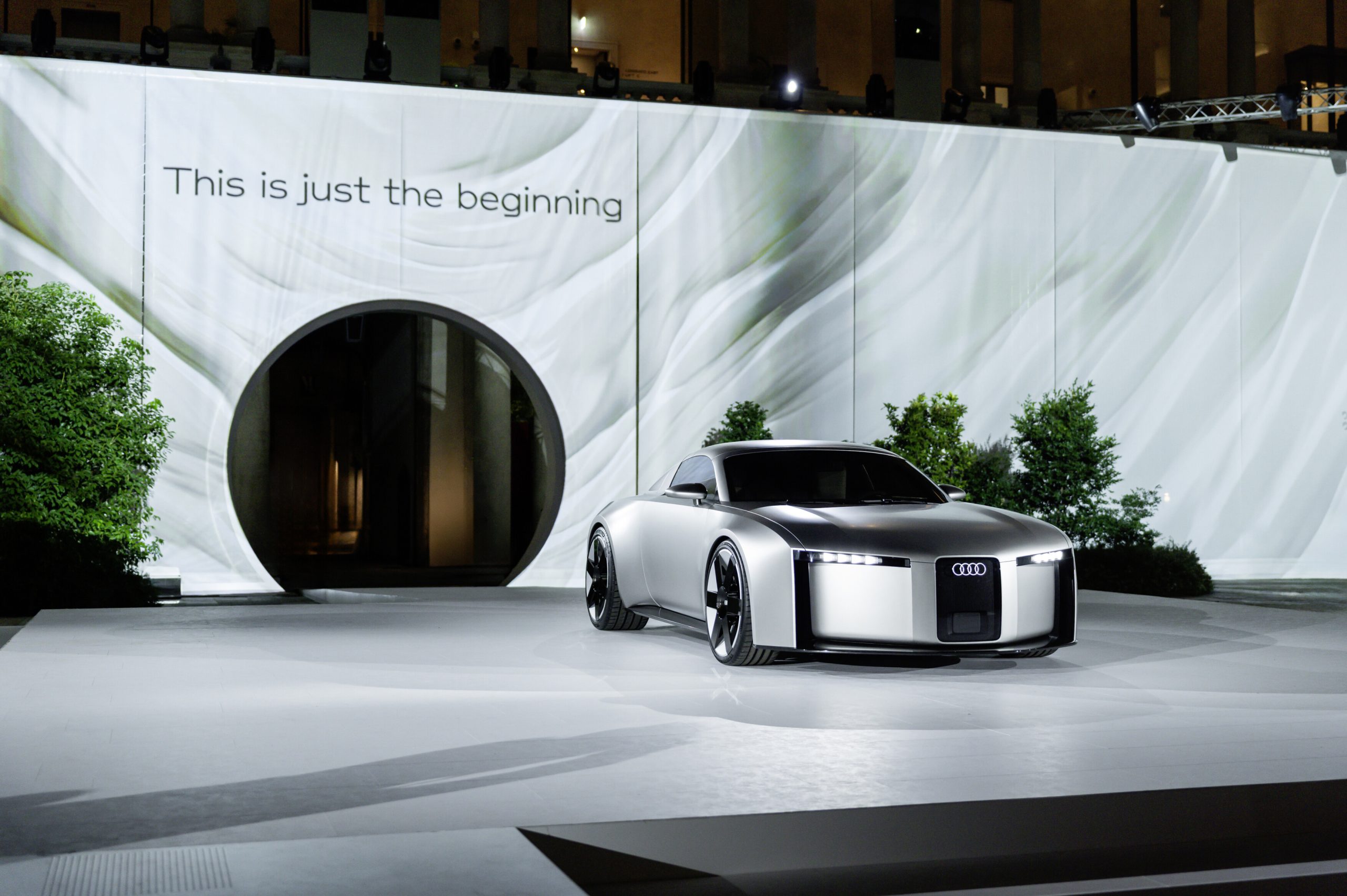 A new beginning in Milan: Audi unveils new design